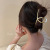 Korea Dongdaemun Fashion Personality Pearl Metal Cold Style Scratch Hair Barrettes Shark Clip Hair Accessories for Women