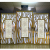 Luxury Gold Acrylic Flower Wall Backdrop Wedding Stage Decor