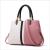 Spring 2021 Contrast Color Fashion Shoulder Bag Handbag Casual PU Leather Bag Foreign Trade Popular Style Women's Bag One Piece Dropshipping