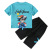 Kids Summer Clothing Suit 2021 New Boys' Short-Sleeved Summer Children's Handsome Fashionable Clothes