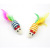 Sisal Mouse Cat Toy Cat Sisal Mouse Color Feather Grinding Claw Cat Toy Pet Toy