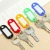 Color Plastic Key Card Pp Classification Marker Luggage Tag Hotel Card Key Accessories Keychain