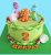 Cake Decoration Polymer Clay Plug-in Cake Decoration Three-Dimensional Cake Flag Cute Dinosaur Small Animal Cake Doll Plug-in