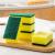 [Value Thickened and Densely Woven] Scouring Pad Sponge Dishcloth Dish Brush Pot Spong Mop Rag Sponge Brush