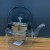 A Very High-End Teapot High Borosilicate Glass Temperature-Resistant Explosion-Proof Open Flame