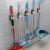 Mop Rack Strong Hook Stickers Punch-Free Toilet Broom Hanger Sucker Hook Mop Sticky Hook Household Hook