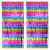 Party Gathering Colorful Squares Tinsel Curtain Birthday Party Background Wall Decoration Squares Tinsel Curtain