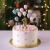 Baking Birthday Cake Decorative Ornaments Colorful Fresh Balloon Decoration Children's Birthday Party Dessert Accessories
