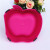 Pet Bowl Tableware Single Bowl Apple Type Plastic Bowl Large Thick Non-Slip Novel Fashion Multi-Color Pet Bowl