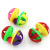 New Cat Toy Roll Lashing Eye Cat Toy Ball Plastic Bell Rotating Ball Sounding Pet Toy