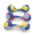 Dogs and Cats Toy Pet Candy Color Cotton String Dumbbell Dog Chewing Rope Wear-Resistant Clean Tooth Rope Ball of Cotton Rope Pet Supplies