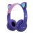 New P47m Cat Ear with Light Headset Wireless Bluetooth Headset Adorable Cat Ear Colorful Luminous Headphones