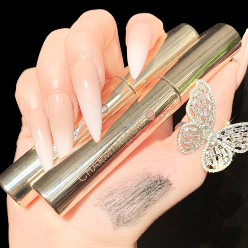 xixi thick curl base mascara shaping long eyelashes base cream not smudge waterproof warped natural black