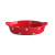 Polka Dot Cheese Baked Rice Plate Microwave Oven Ceramic Western Plate Oven Tableware Creative Dinner Plate Household Baking Bowl