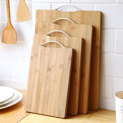 Whole Bamboo Cutting Board Cutting Board Solid Wood Large Cutting Board Cutting Board Whole-Bamboo Chopping Block Factory Direct Sales