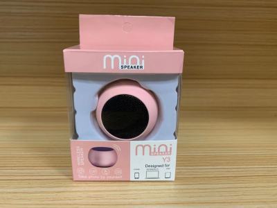 M3 Plastic Macaron Speaker Mini Wireless Bluetooth Speaker Outdoor Portable Portable Bass Lock and Load Spray Speaker