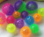 Factory in Stock Luminous TPR Elastic Ball Flash Barbed Massage Toy Ball Foreign Trade Plastic Bouncing Ball Luminous