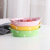 Polka Dot Cheese Baked Rice Plate Microwave Oven Ceramic Western Plate Oven Tableware Creative Dinner Plate Household Baking Bowl