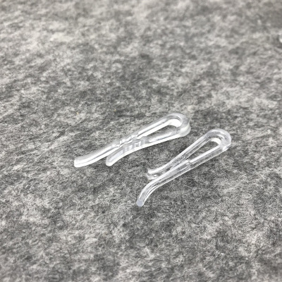 Yiwu Factory Wholesale Transparent Plastic Shirt Clip Clothing Accessories Non-Slip Clothing Plastic Clip Tooth-like Clip