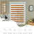Factory Store Soft Gauze Roller Shutter Double-Layer Simplicity Shading Curtain Room Bedroom Tea Room Louver Curtain Roller Shutter Curtain