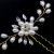 Ebay Cross-Border Supply Korean Bridal Handmade Pearl Crystal Hairpin Pin U-Clips Wedding Headdress