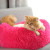 Pet Bed Deep Sleep Cathouse Doghouse Plush round Nest Cat Bed Dog Mat Factory Direct Sales