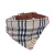 Amazon Hot Pet British Plaid Suit Wholesale Bow Handle Collar Saliva Towel Cross-Border Hot