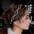 New Bridal Hair Band Headdress Rhinestone Super Flash Headband Hair Accessories Simple Sweet Korean Style Wedding Dress Birthday Jewelry