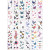 Wholesale Fresh Tattoo Sticker Korean Tattoo Flower Eyebrow Butterfly English Cartoon XINGX Tattoo Stickers Custom