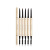 Same Style Small Gold Chopsticks Eyebrow Pencil Girls Double Head Extremely Thin Beginner Thrush Beauty Gold Bar Makeup