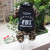 Pet Autumn and Winter New FBI Camouflage Pet British Style Trendy Dog Clothes Super Handsome Pet Four-Legged Clothes Spot