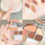 Eye Shadow Amber Eye Shadow Plate Millennium Rice Noodle Plate Shimmer Matte Earth Color Blush Highlight Makeup Palette