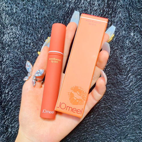 jomeel wooden velvet lip glaze mirror clear moisturizing lip glaze red matte cream velvet moisturizing makeup