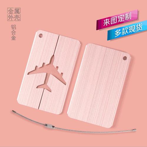 aluminum alloy luggage tag