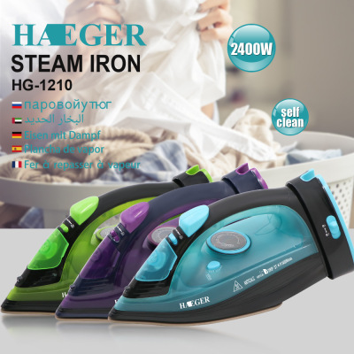 European Standard Electric Iron Household Handheld Wireless Wired Steam and Dry Iron Pressing Machines Ironing Clothes HG-1210
