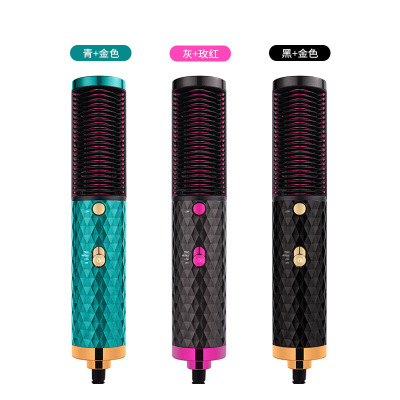 Three-in-One Hot Air Comb Curly Hair Does Not Hurt Hair Wet and Dry Hair Straight Hair Large Volume Styling Comb Edge Blowing Comb
