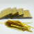 Factory Wholesale 10cm Gold and Silver Tie Silk High Quality Color Tie Wire Binding Wire Gift Tie Food Strapping Tape