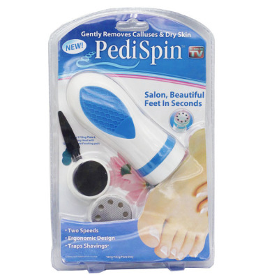 TV Product Battery Foot Dead Skin Grinder Beauty Exfoliating Scrub Device Electric Foot Grinder Household Portable Pedicure Device