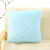 Amazon Hot Sale Modern Simple Plush Pillow Pillowcase Northern European Solid Color Pillow Factory Wholesale Cushion