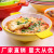 Creative DoubleEar Bowl Maocai Dedicated Bowl Melamine Tableware Commercial Noodle Bowl Internet Celebrity Large Bowl