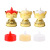 Electric Candle Lamp Buddha Worship LED Light Simulation Battery Electronic Candle with Seat without Seat Two Options