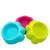 Pet Footprints Bowl Thickened Non-Slip Plastic Single Bowl Pet Tableware Food Basin Cat and Dog Bowl Factory Direct Sales