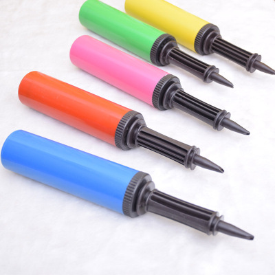 Hand Push Tire Pump Aluminum Foil Balloon Pump Tire Pump Manual Push-Pull Two-Way Gas Cylinder Factory Direct Sales Wholesale