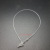 Factory Direct Sales Transparent Tag Rope Line Pp Trademark Clothes Universal Plastic Hand Needle Snap Fastener in Stock Wholesale