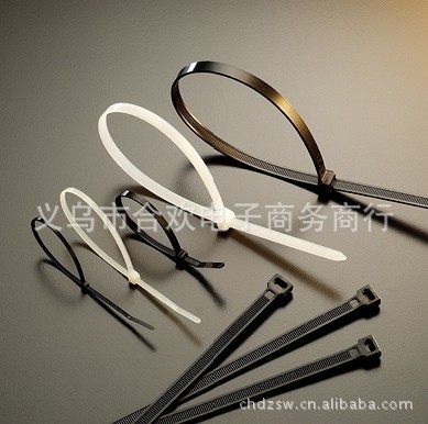 Supply Self-Locking Cable Tie Nylon Material White 3*100