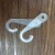 Factory Direct Sales Transparent Plastic Question Mark Hook Socks Hook Gloves Plastic Hook Plastic Small Hook Brand New Raw Materials