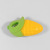 Vegetable Series Pet Sound Biting Toy TPR Material Corn Carrot Eggplant Peanut Meat Modeling