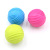 Pet Sounding Toy Dog Ball TPR Rubber Striped Ball Teddy/Golden Retriever Dog Toy Ball Supplies