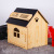 Meng Xiaoxiao New Wooden Dog House Kennel Villa Mat Cat Nest One Piece Dropshipping Wooden Dog Kennel Factory Direct Sales