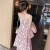 Dress 2021 New Korean Style Large Size Women's Clothing Spring/Summer Floral A- line Dress Mid-Length Slimming Sling Fashion Skirt